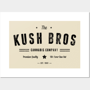 Kush Bros Cannabis Company Posters and Art